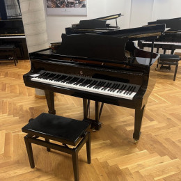 Steinway & Sons M 170 von 1986 in Black glossy